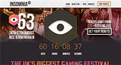 Desktop Screenshot of insomniagamingfestival.com